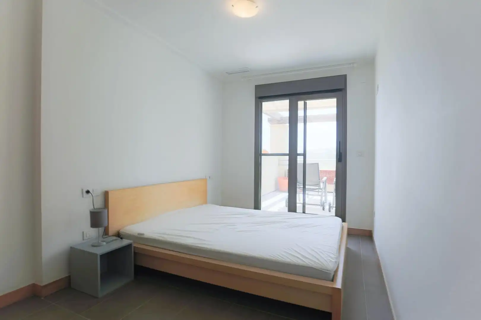Dormitori de Apartament de lloguer en Elche / Elx amb Aire condicionat, Calefacció i Terrassa