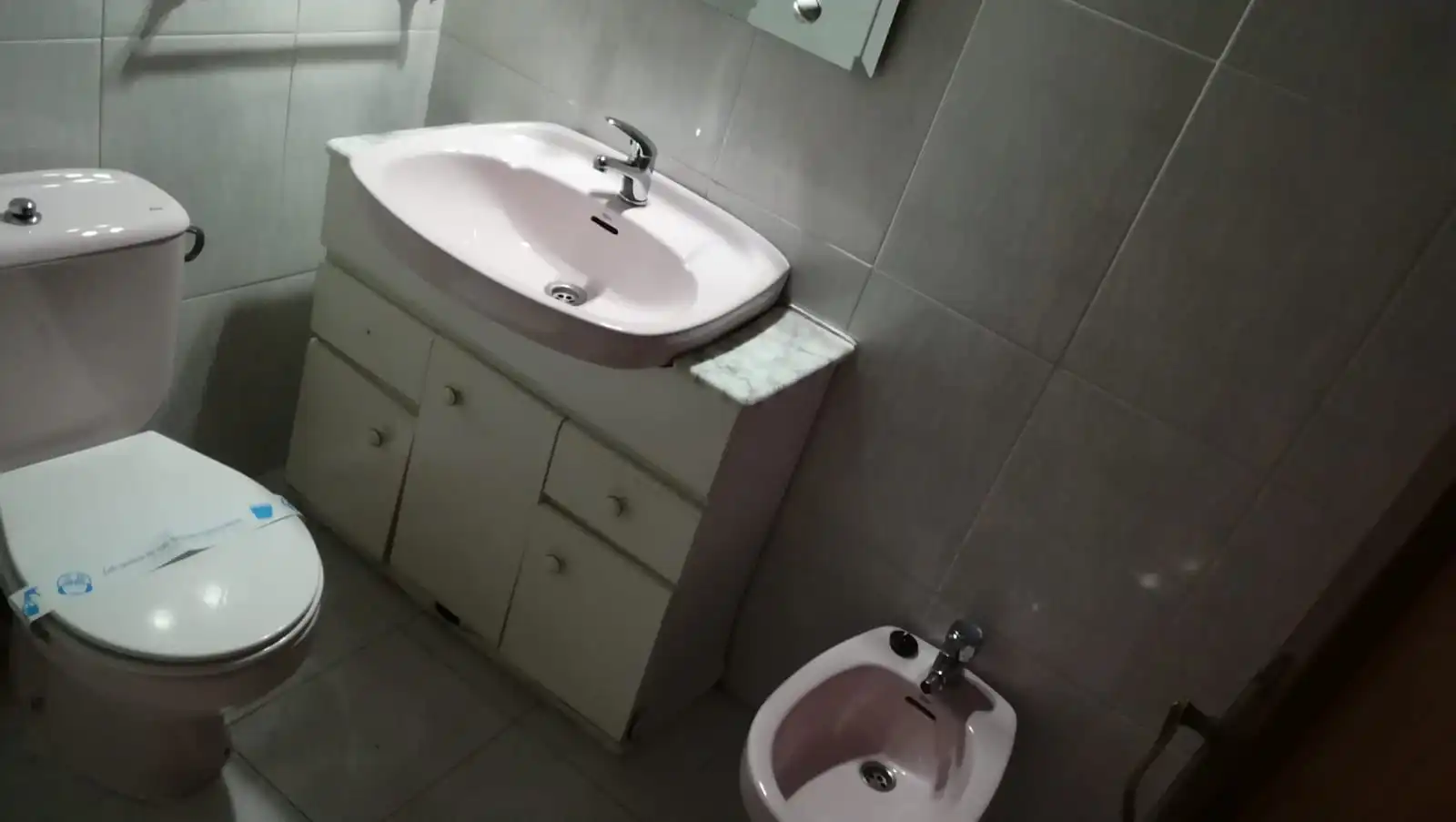 Bathroom of Flat for rent in Badajoz  with Furnished, Washing machine and Microwave