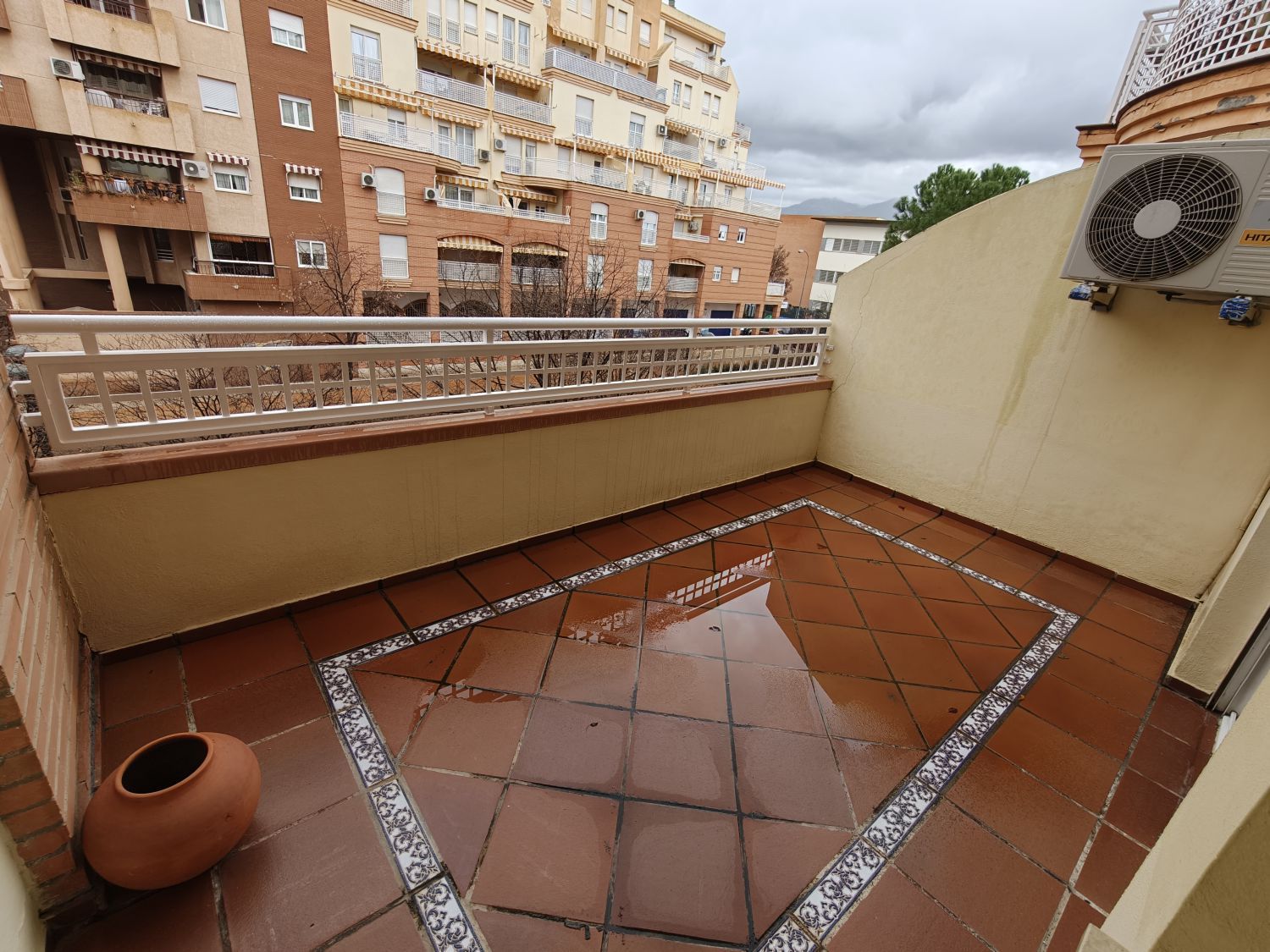 Terrace of Flat to rent in  Granada Capital  with Air Conditioner, Heating and Terrace