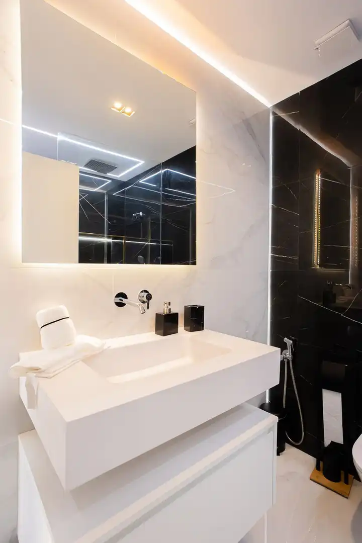 Bathroom of Detached homes for rent in Marbella  with Air Conditioner, Terrace and Storage room