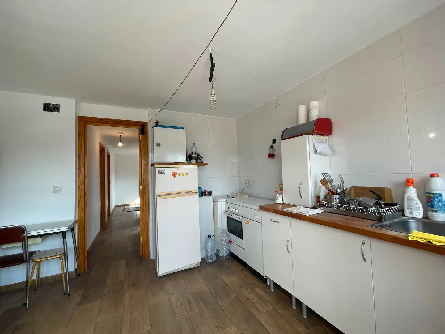 Cocina de Casa o chalet de alquiler en Tudela de Duero con Jardín privado, Horno y Microondas