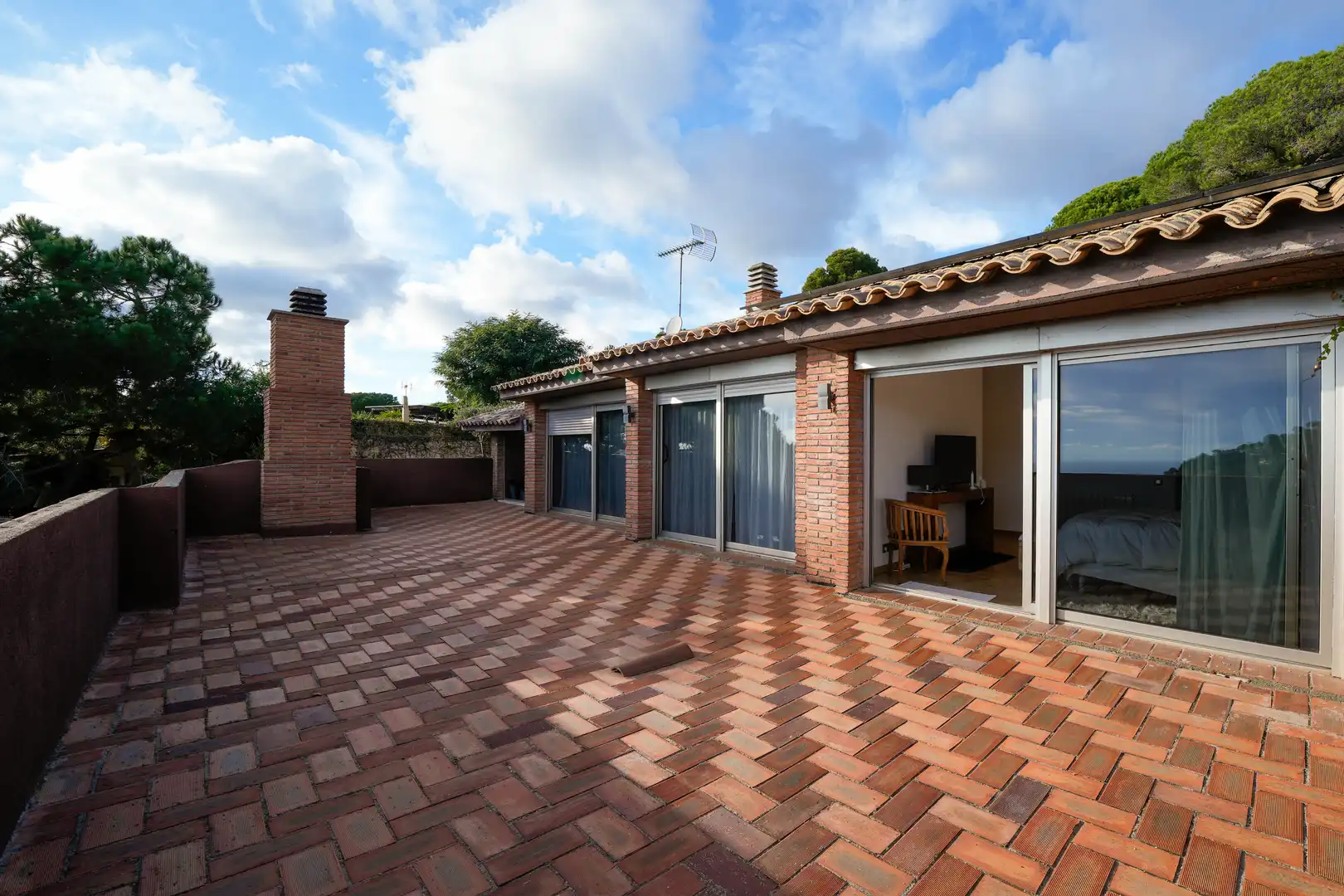 Terraza de Casa o chalet en venta en Cabrils con Aire acondicionado, Trastero y Piscina