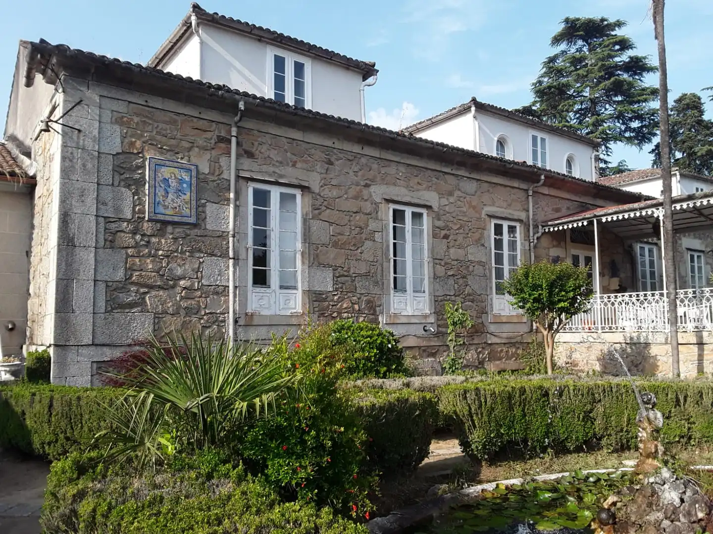 Exterior view of Country homes for sale in O Porriño    with Private garden, Parquet flooring and Furnished