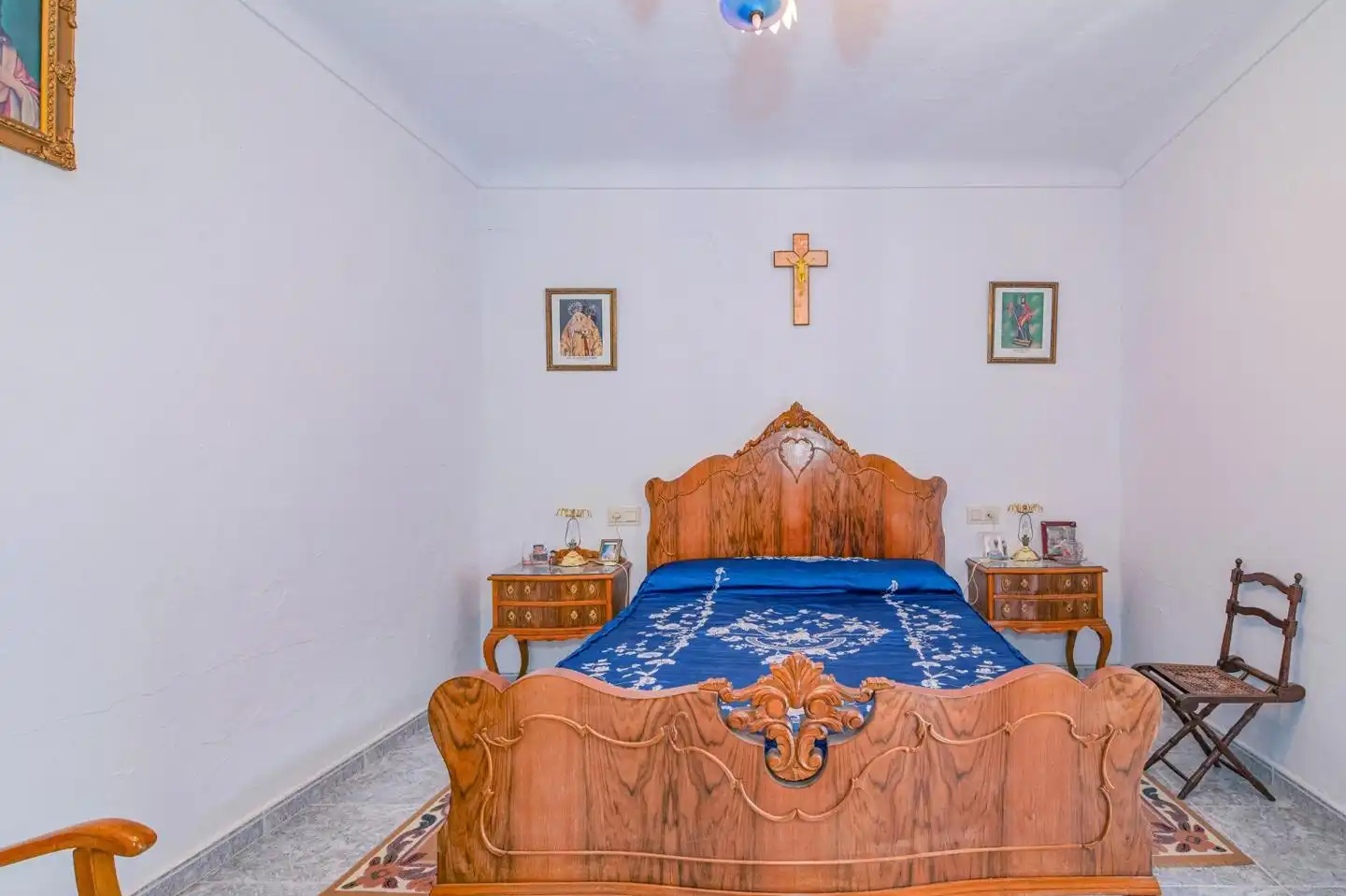 Dormitori de Casa o xalet en venda en Chimeneas amb Terrassa, Moblat i Balcó