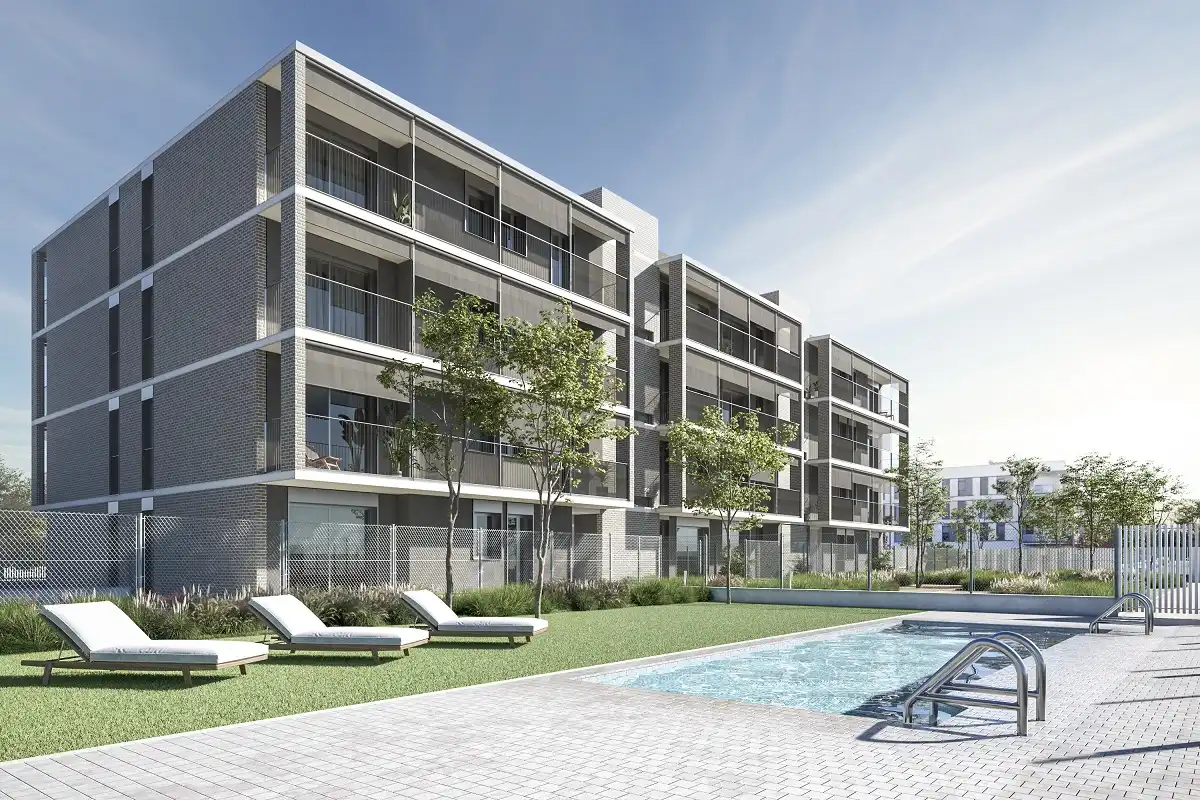 Neubau-Erdgeschosswohnung mit Pool zum Verkauf in Carrer de la Font de la Teula, imagen 3