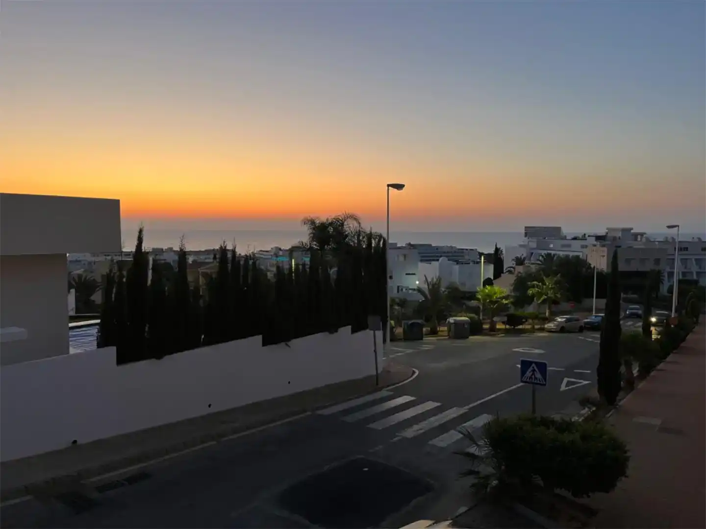Exterior view of Flat for sale in Mojácar  with Air Conditioner, Private garden and Parquet flooring