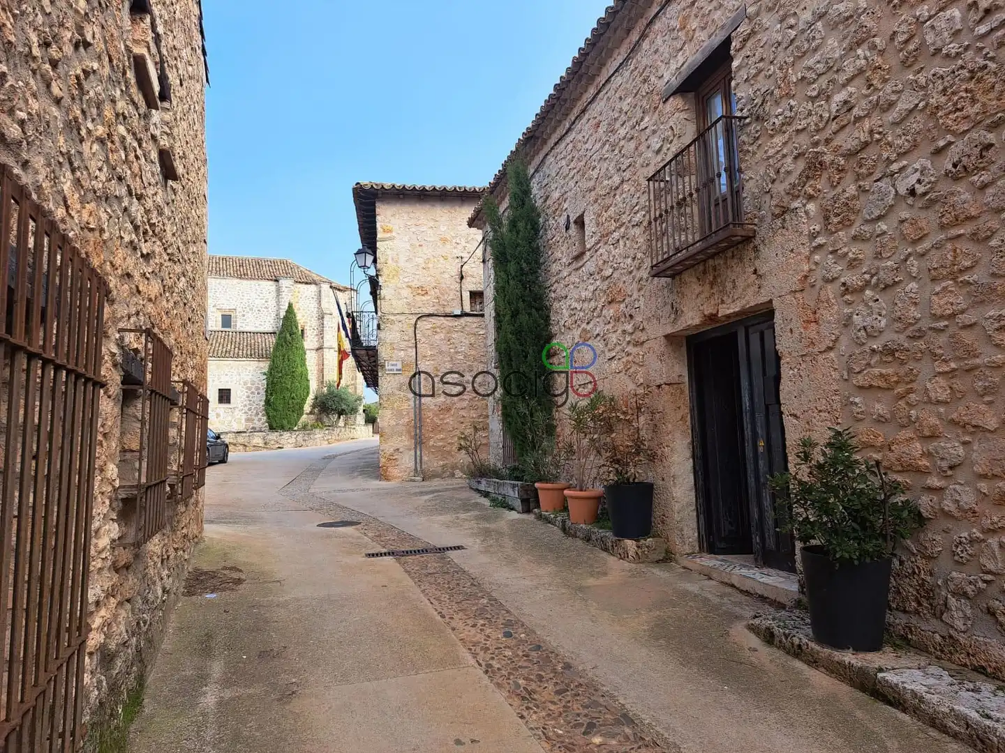 Vista exterior de Piso en venta en El Olivar con Calefacción y Amueblado