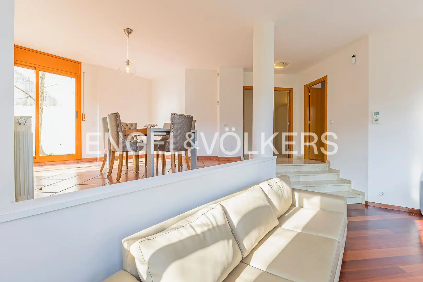 Sala de estar de Casa o chalet de alquiler en Barcelona con Aire acondicionado, Calefacción y Jardín privado