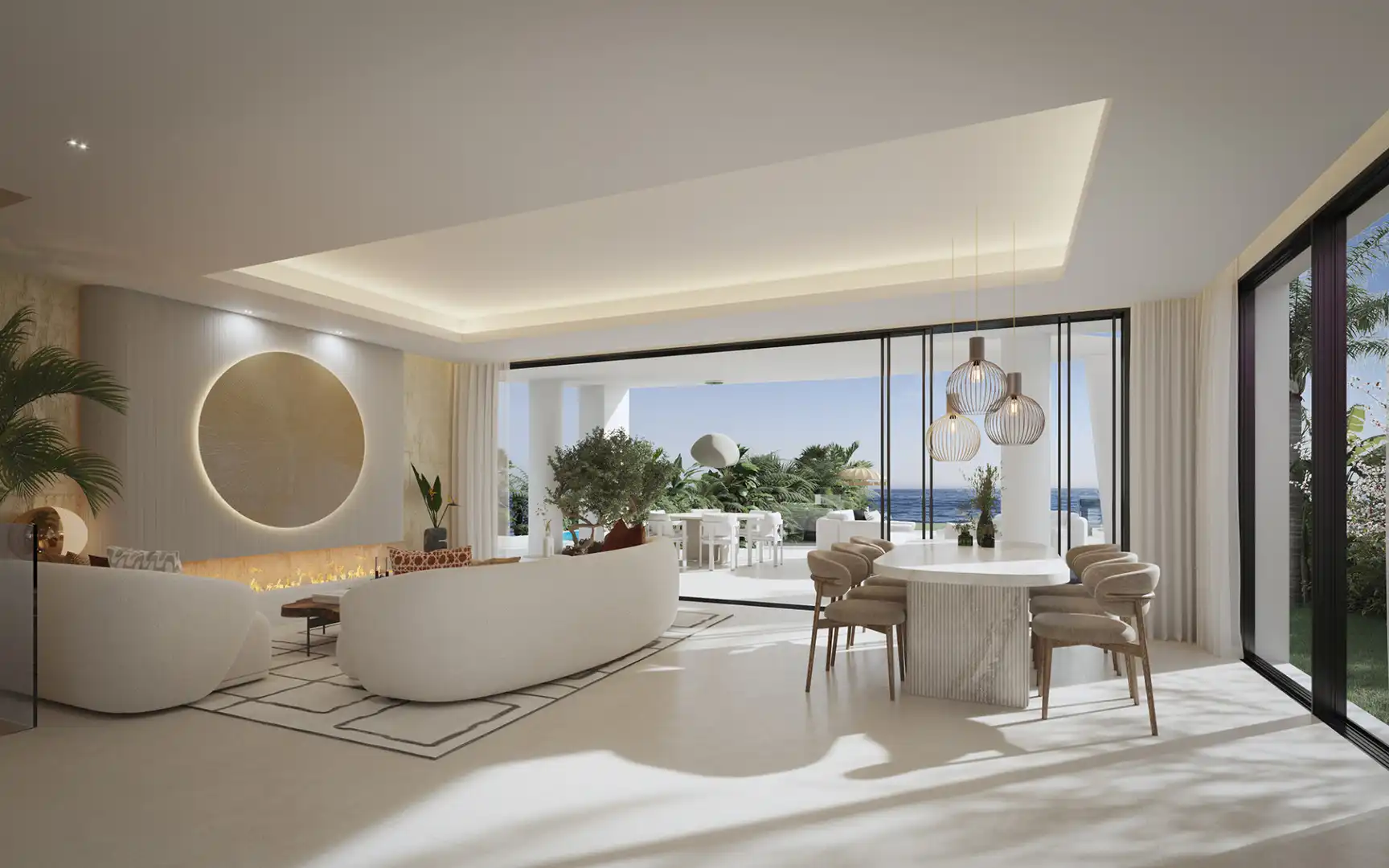 Casa con piscina in vendita a Elviria - Cabopino