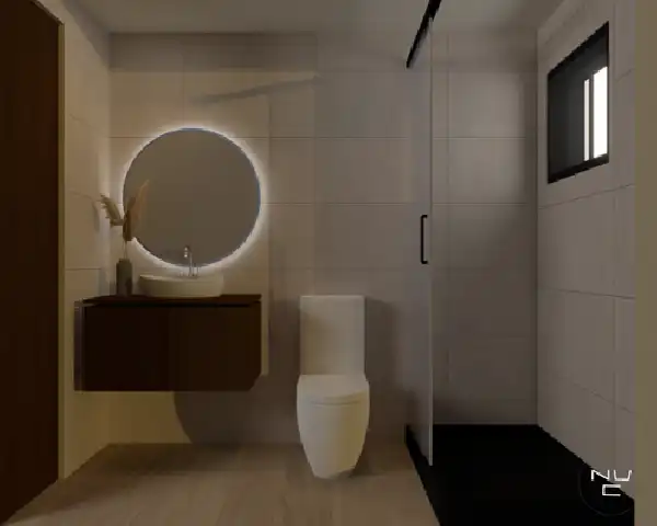 Baño de Casa adosada en venta en Murcia con Aire acondicionado, Calefacción y Horno