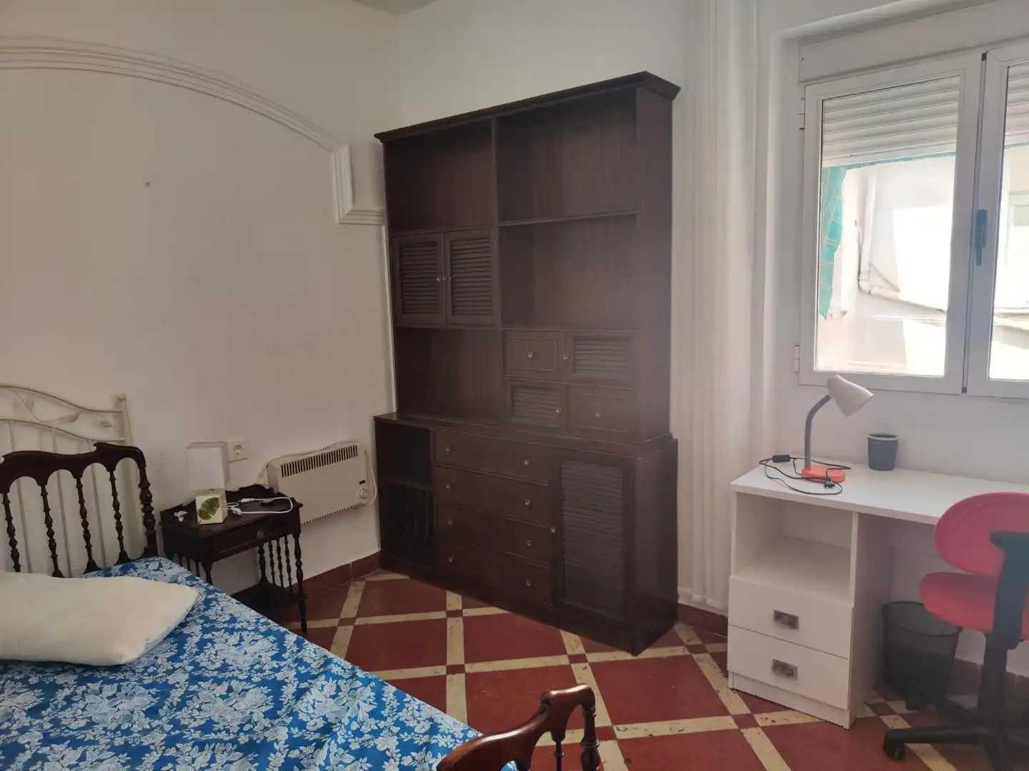 Bedroom of Flat for rent in Granada  with Terrace and Balcony