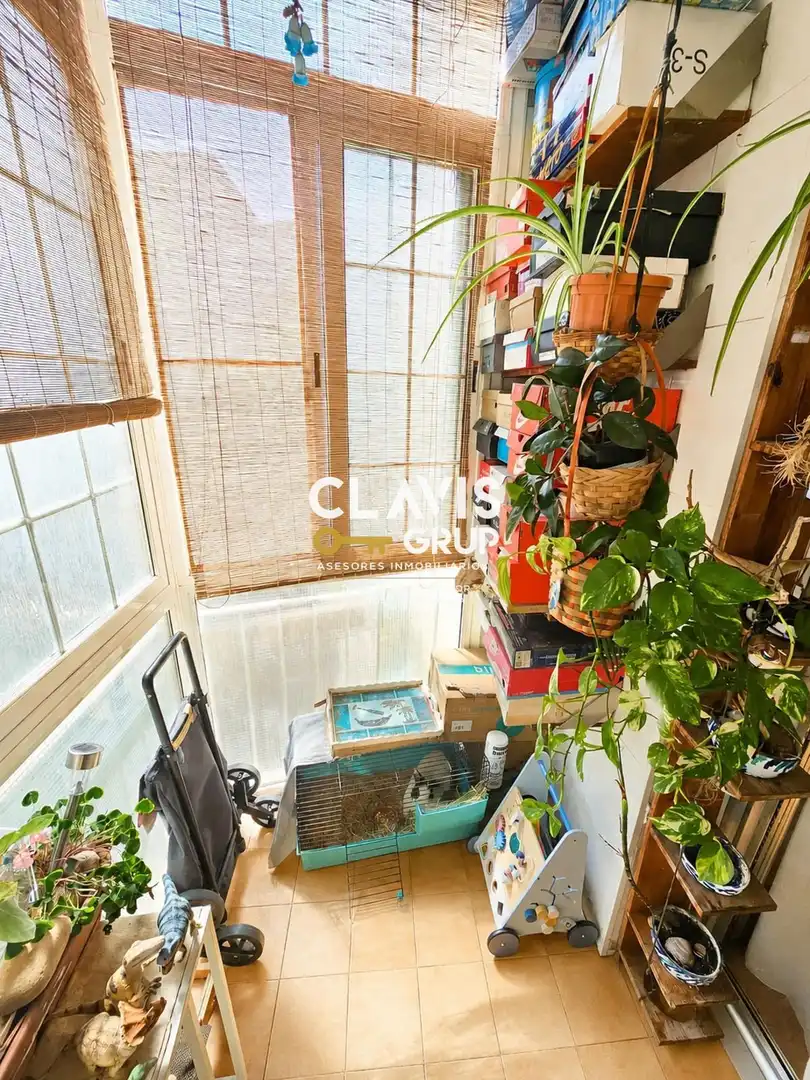 Balcony of Flat for sale in Barcelona  with Air Conditioner, Terrace and Balcony