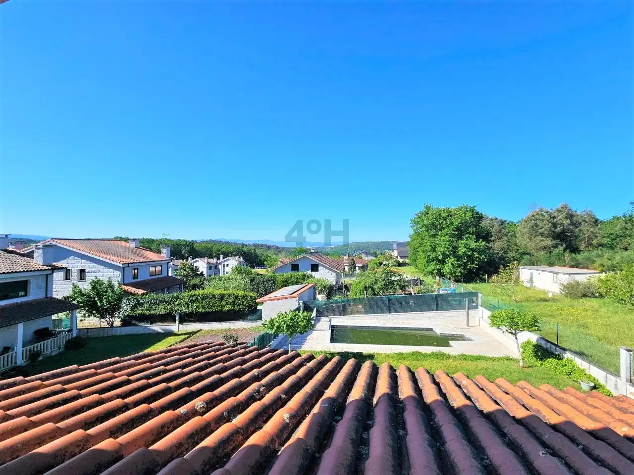 Jardín de Casa o chalet en venta en O Pereiro de Aguiar  con Calefacción, Jardín privado y Terraza
