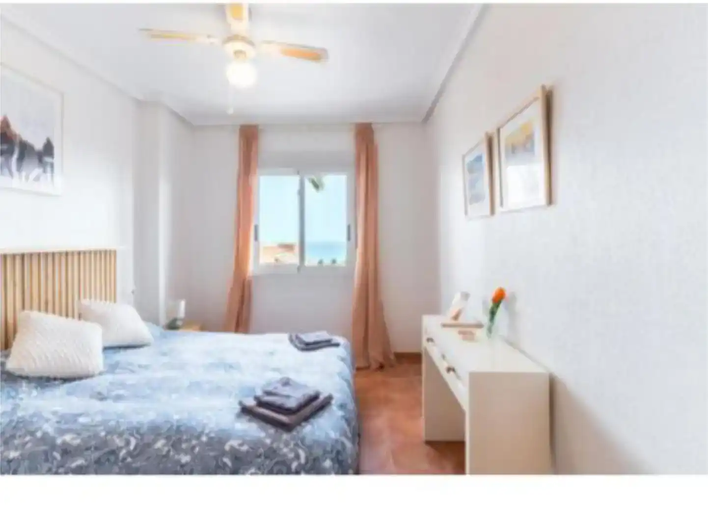 Schlafzimmer von Wohnung zur Miete in Mojácar mit Klimaanlage, Abstellraum und Schwimmbad