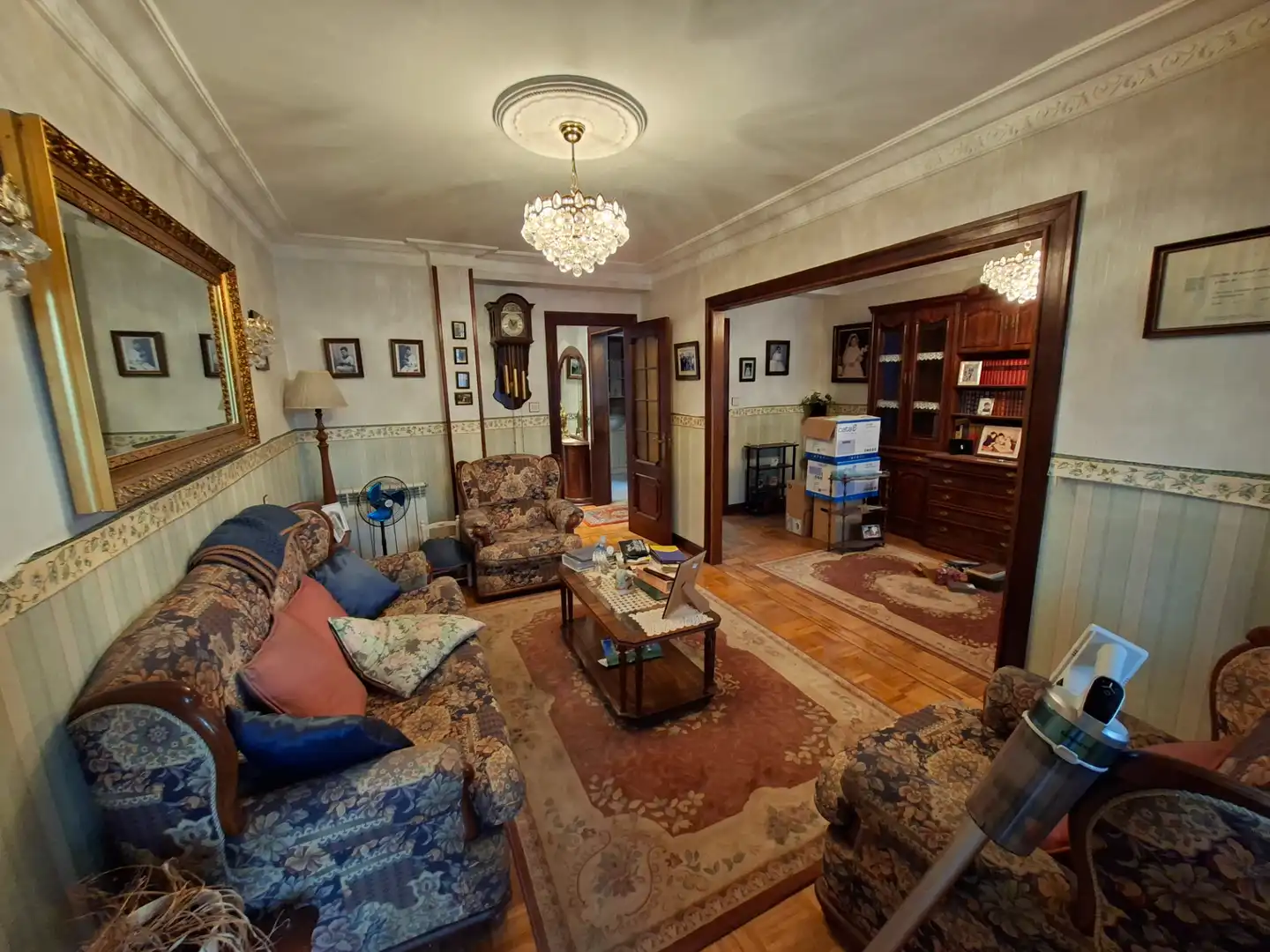 Living room of Flat for sale in Avilés  with Heating and Terrace