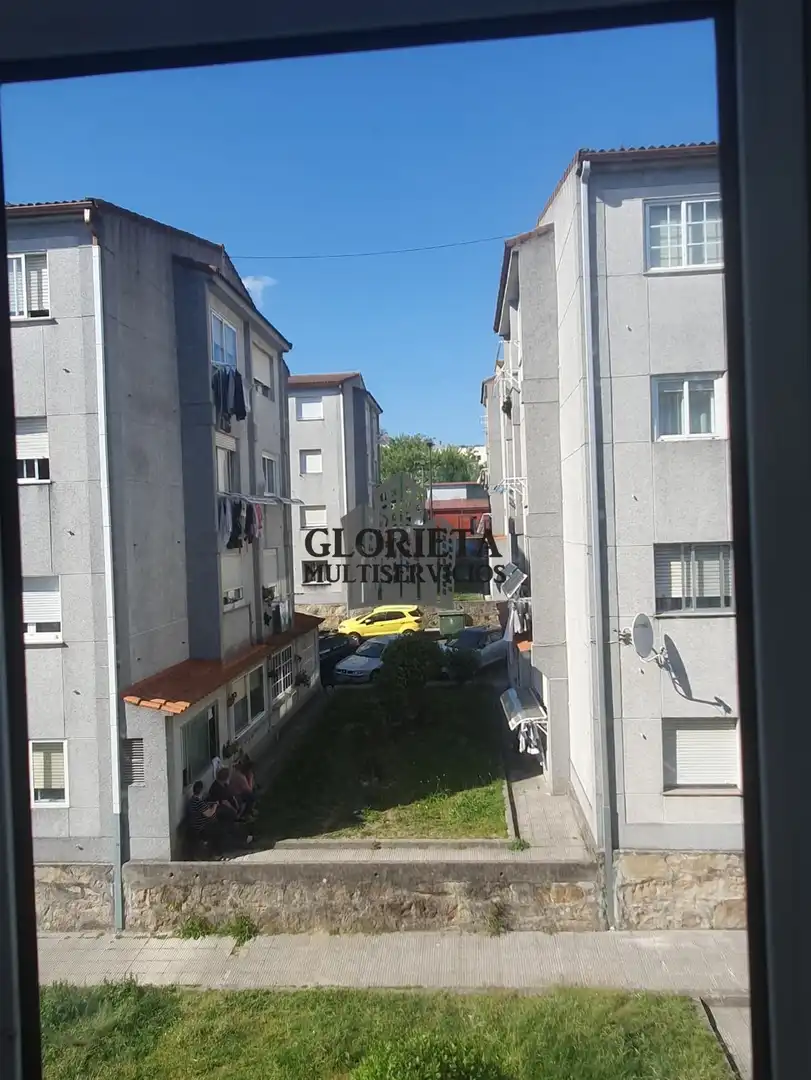 Exterior view of Flat for sale in Vigo   with Heating, Parquet flooring and Storage room