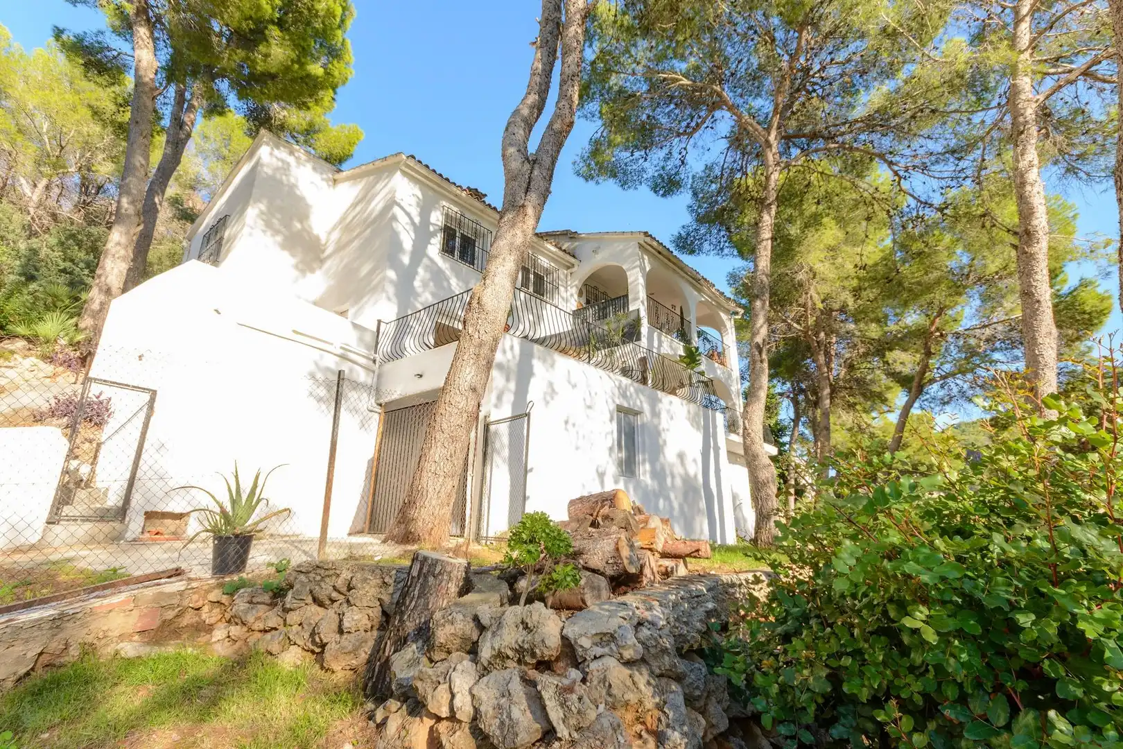 Vista exterior de Casa o chalet en venta en Gandia con Jardín privado, Terraza y Piscina