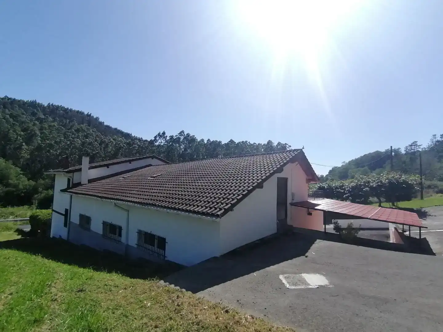 Vista exterior de Casa o chalet en venta en Arrieta con Balcón
