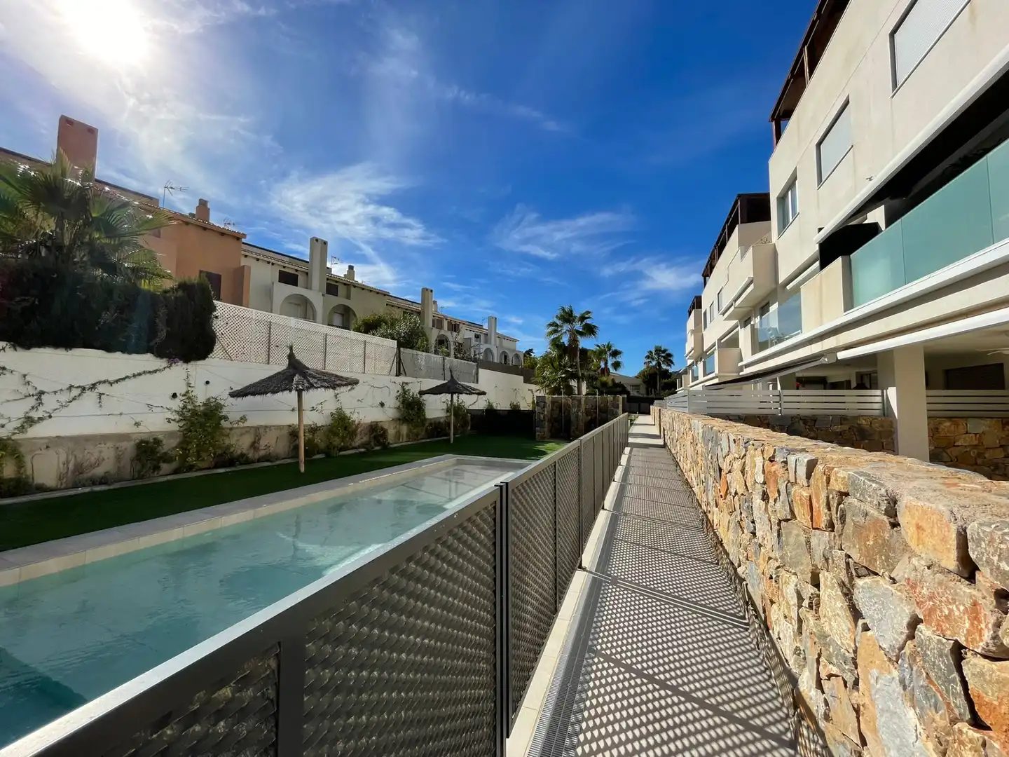 Vista exterior de Pis en venda en Cartagena amb Aire condicionat, Terrassa i Moblat