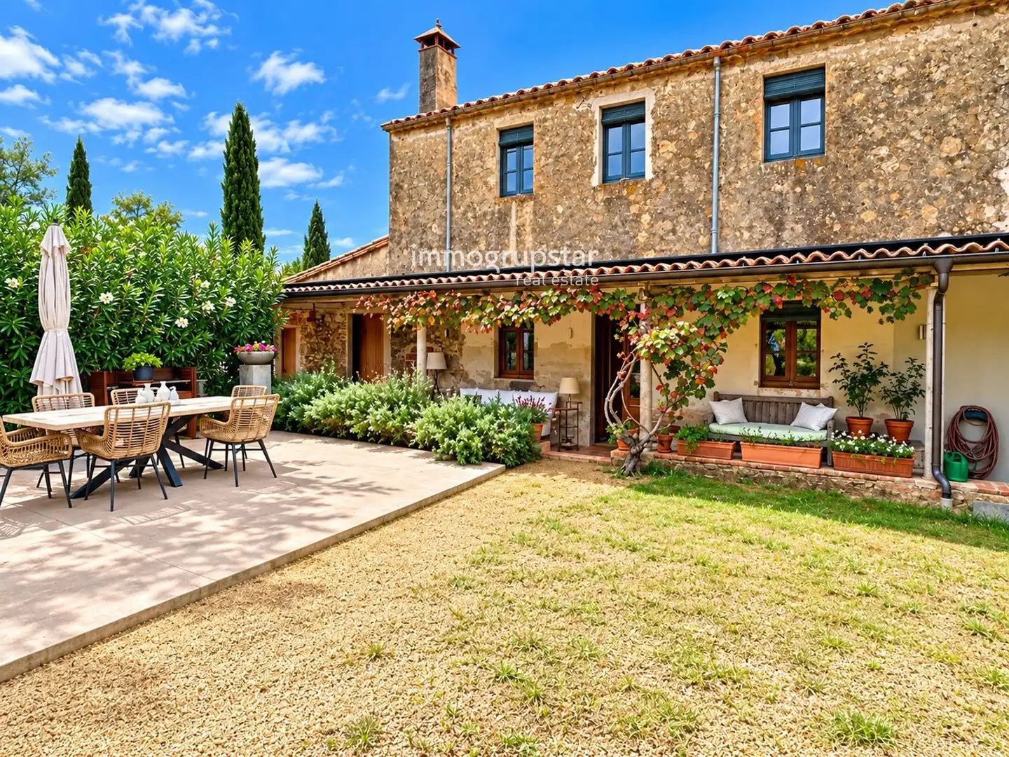 Terrassa de Casa o xalet en venda en Poble