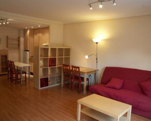 Wohnzimmer von Wohnung miete in Oviedo  mit Heizung, Parkett und Möbliert