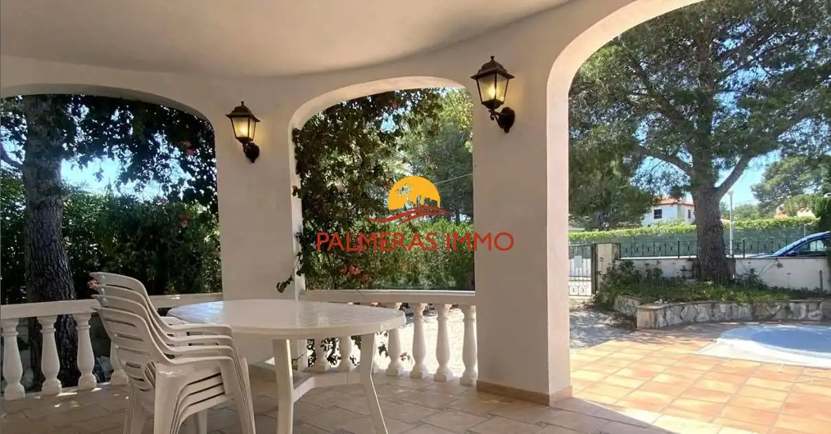 Vista exterior de Casa o chalet en venta en L'Ametlla de Mar  con Terraza y Piscina