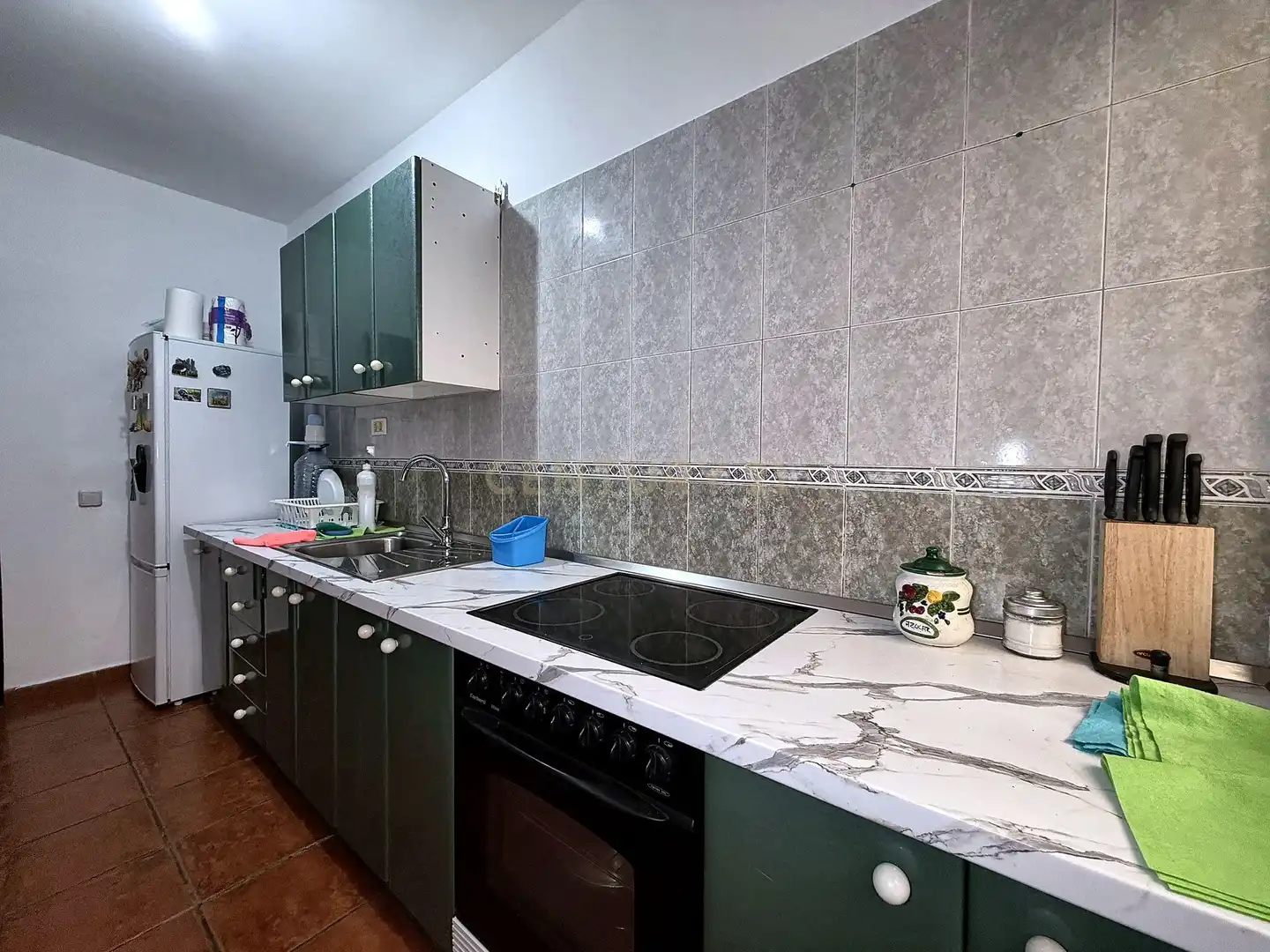 Cuina de Apartament en venda en San Cristóbal de la Laguna amb Traster i Balcó