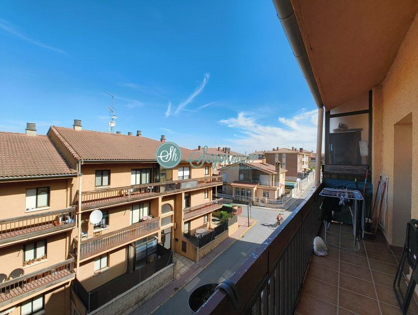 Exterior view of Flat for sale in San Cristóbal de Segovia  with Heating and Terrace