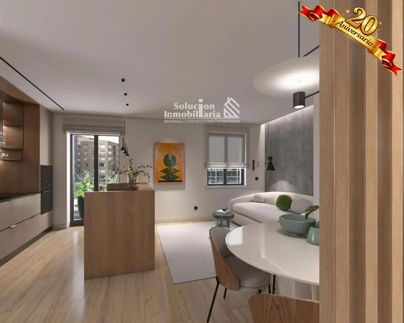 Sala de estar de Apartamento en venta en Salamanca Capital con Calefacción, Trastero y Amueblado