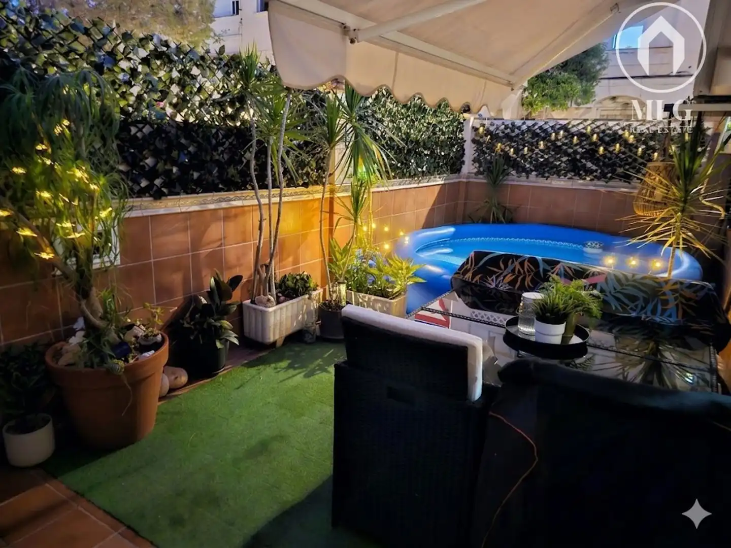Terraza de Casa o chalet en venta en Málaga con Aire acondicionado, Terraza y Trastero