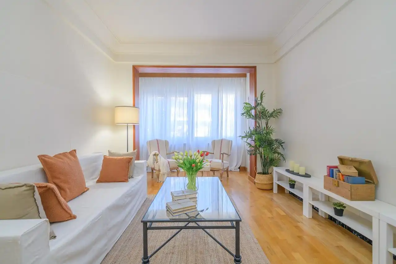 Sala de estar de Piso en venta en Manresa con Calefacción y Trastero