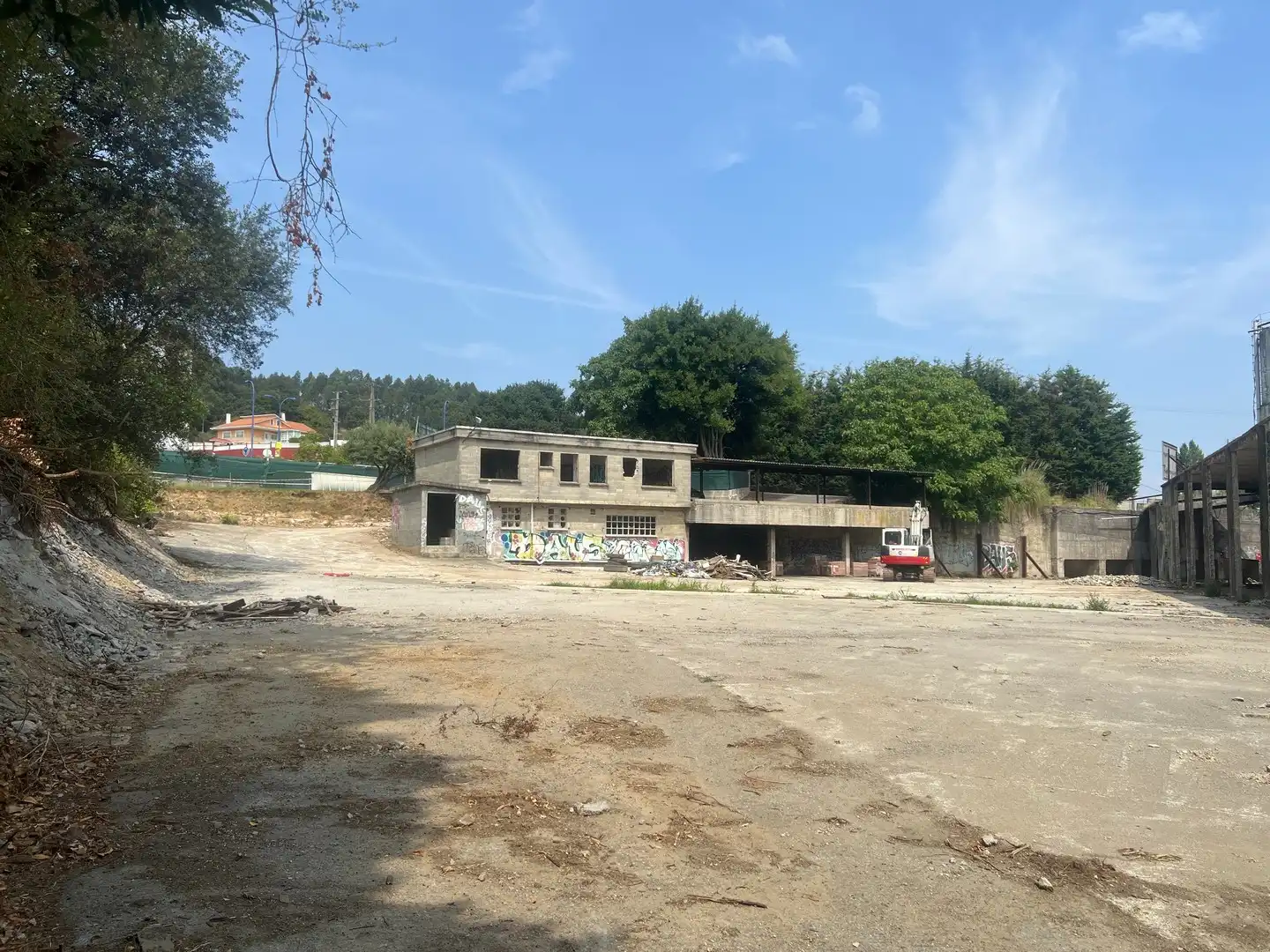 Vista exterior de Nave industrial en venta en Culleredo
