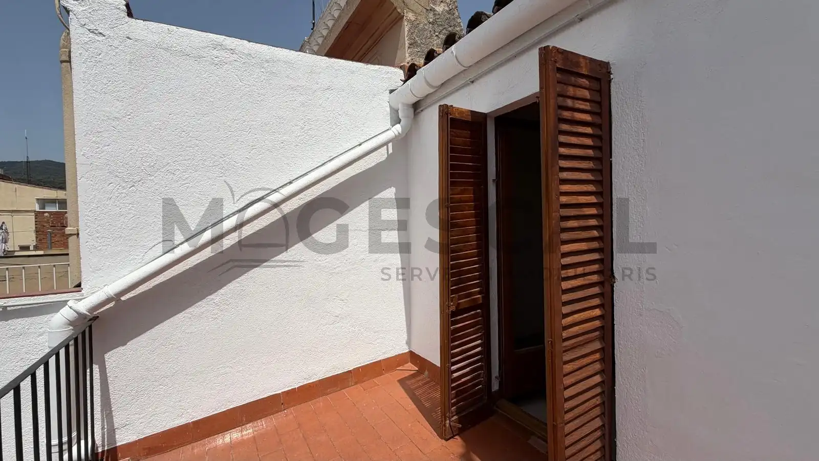 Terrassa de Finca rústica de lloguer en Caldes de Montbui amb Aire condicionat, Calefacció i Terrassa