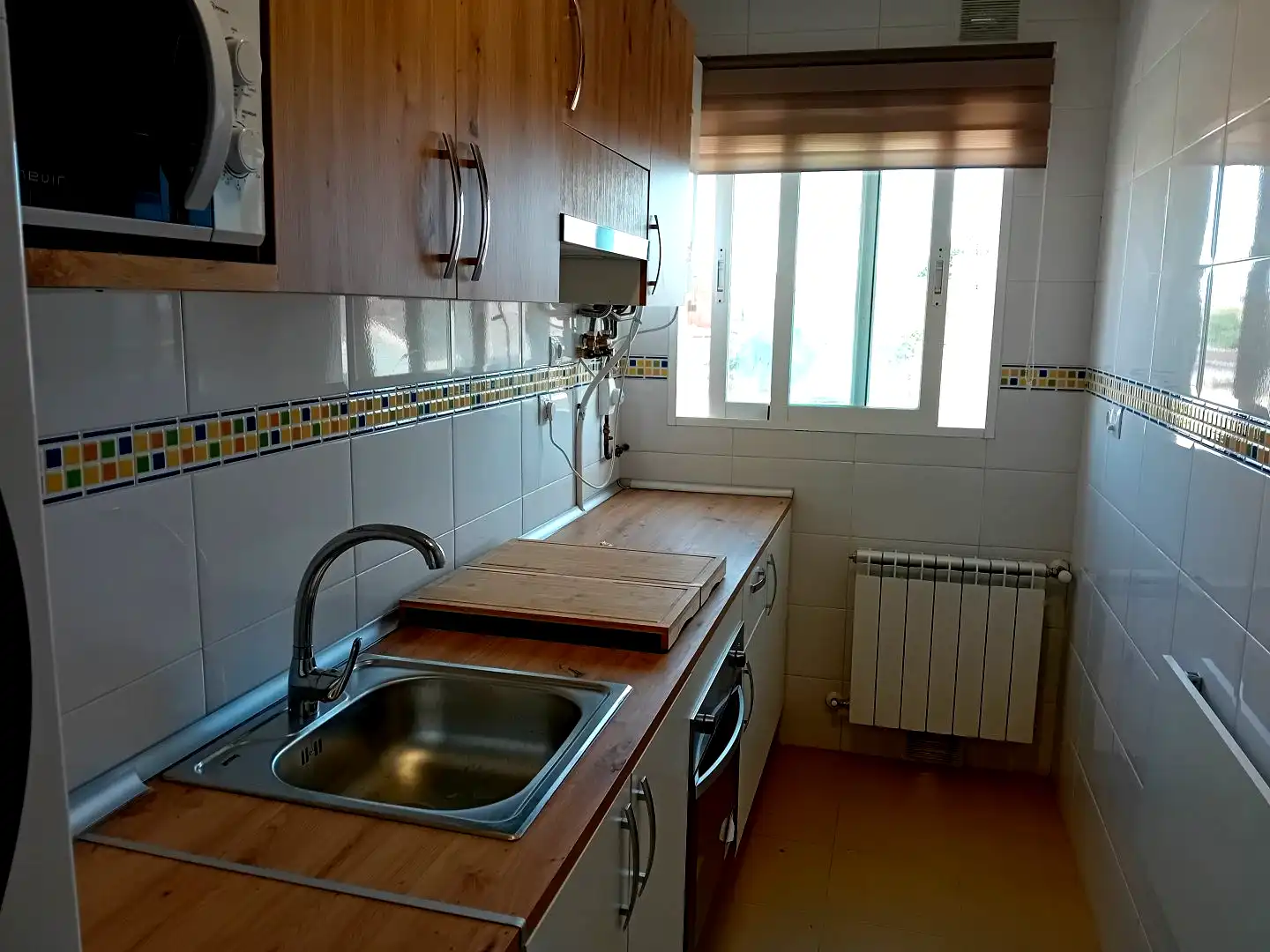 Kitchen of Flat for sale in Pozuelo de Calatrava  with Air Conditioner, Heating and Furnished