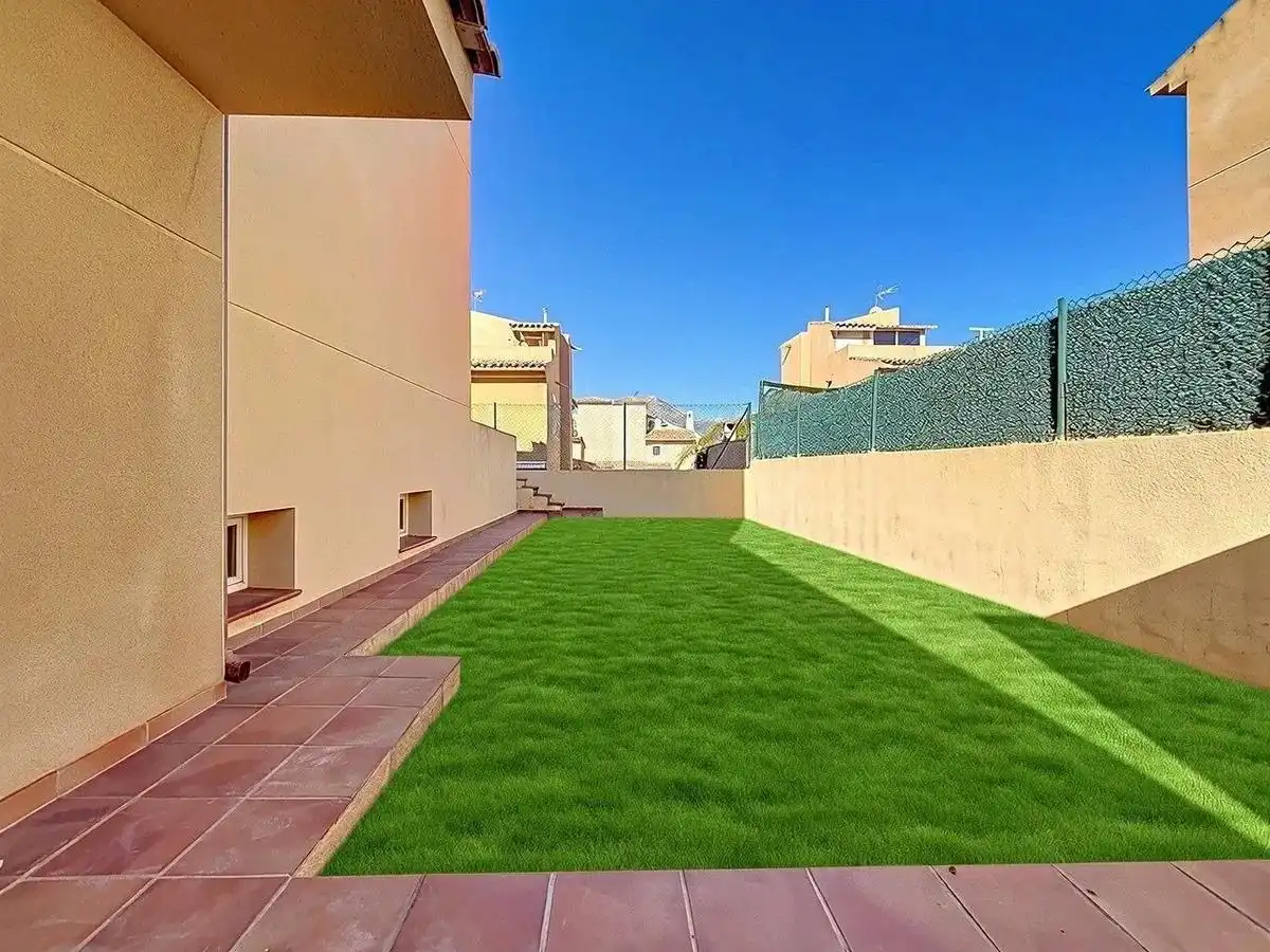 Jardín de Casa o chalet en venta en Benidorm con Calefacción, Jardín privado y Terraza