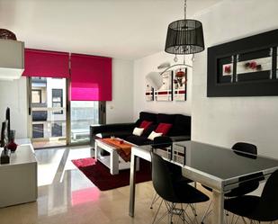 Sala d'estar de Apartament de lloguer en  Palma de Mallorca amb Aire condicionat, Calefacció i Balcó