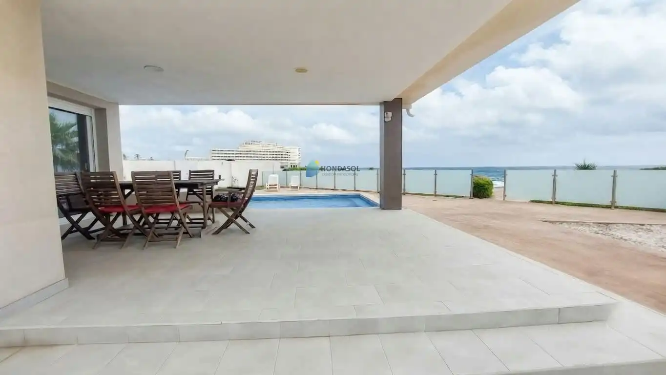 Terraza de Casa o chalet en venta en La Manga del Mar Menor con Aire acondicionado, Jardín privado y Terraza
