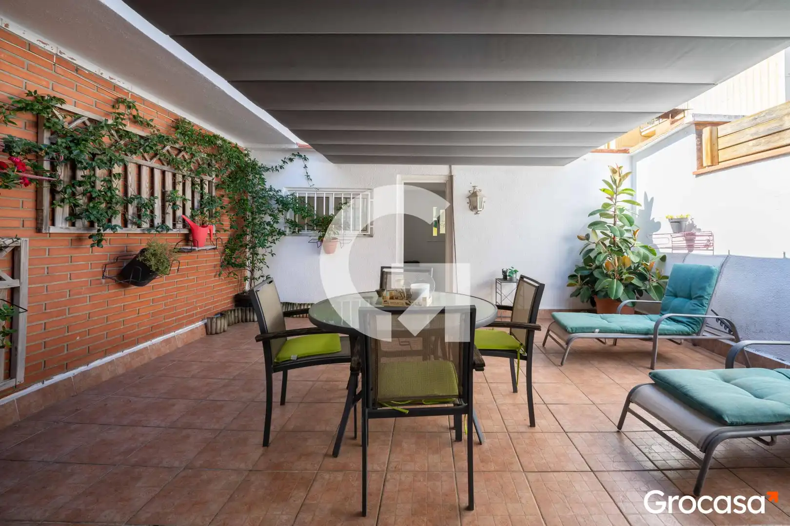Terraza de Dúplex en venta en Granollers con Calefacción, Terraza y Amueblado