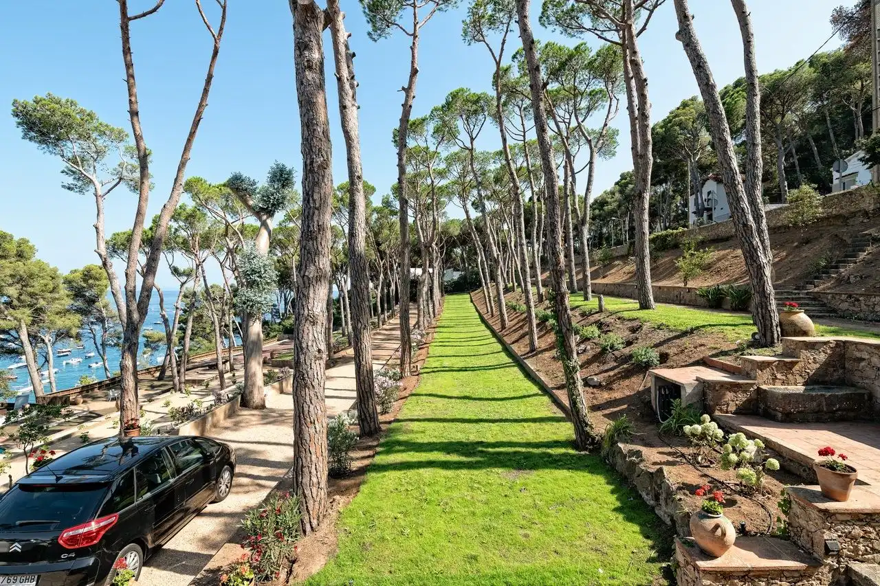 Garden of Houses for sale in Palafrugell  with Heating, Terrace and Swimming Pool