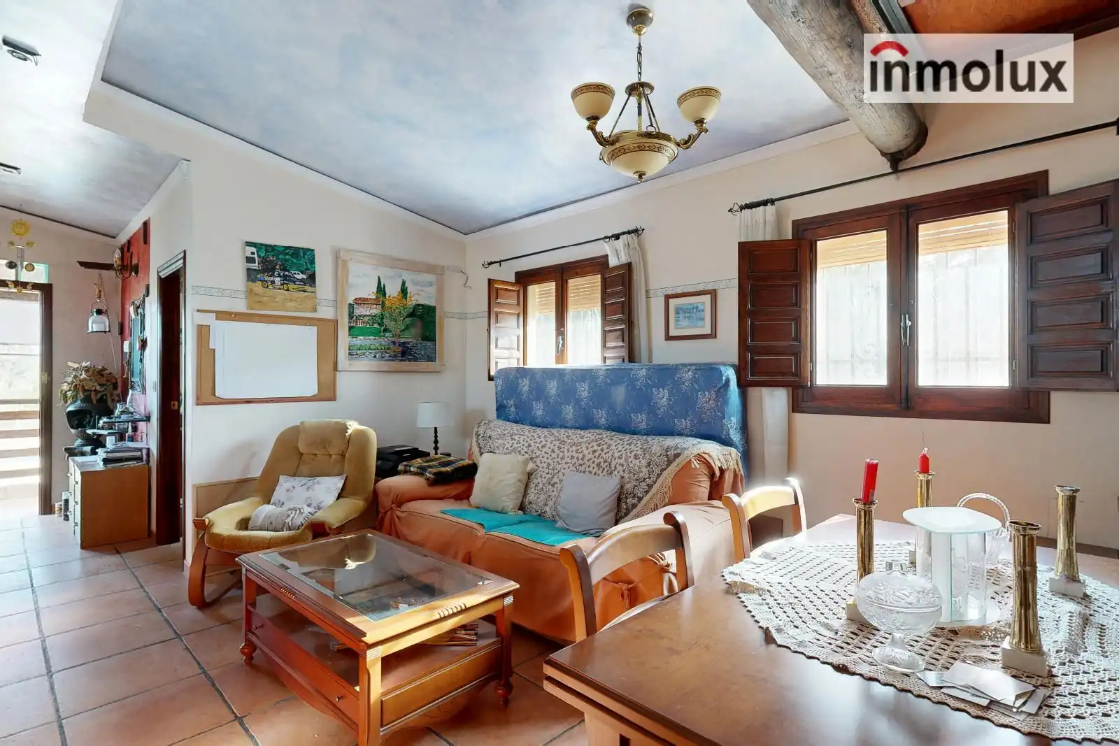 Sala de estar de Casa o chalet en venta en Alicante / Alacant con Terraza