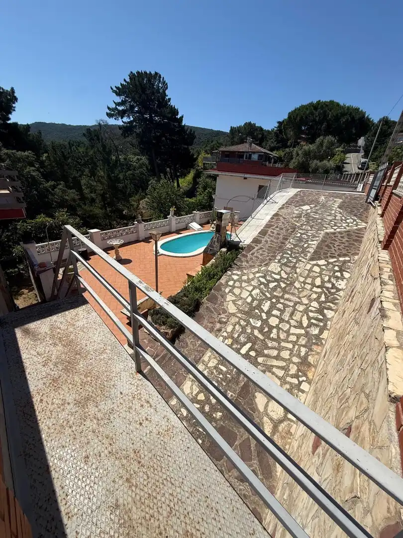Piscina de Casa o xalet en venda en Vallgorguina amb Calefacció, Terrassa i Piscina