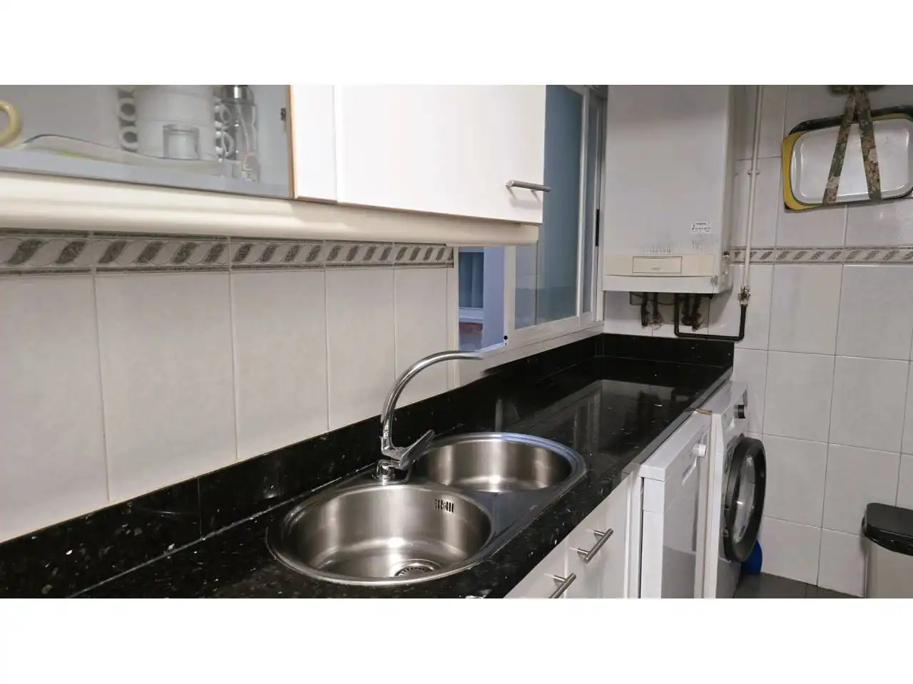 Kitchen of Apartments for sale in Terrassa  with Air Conditioner, Heating and Terrace