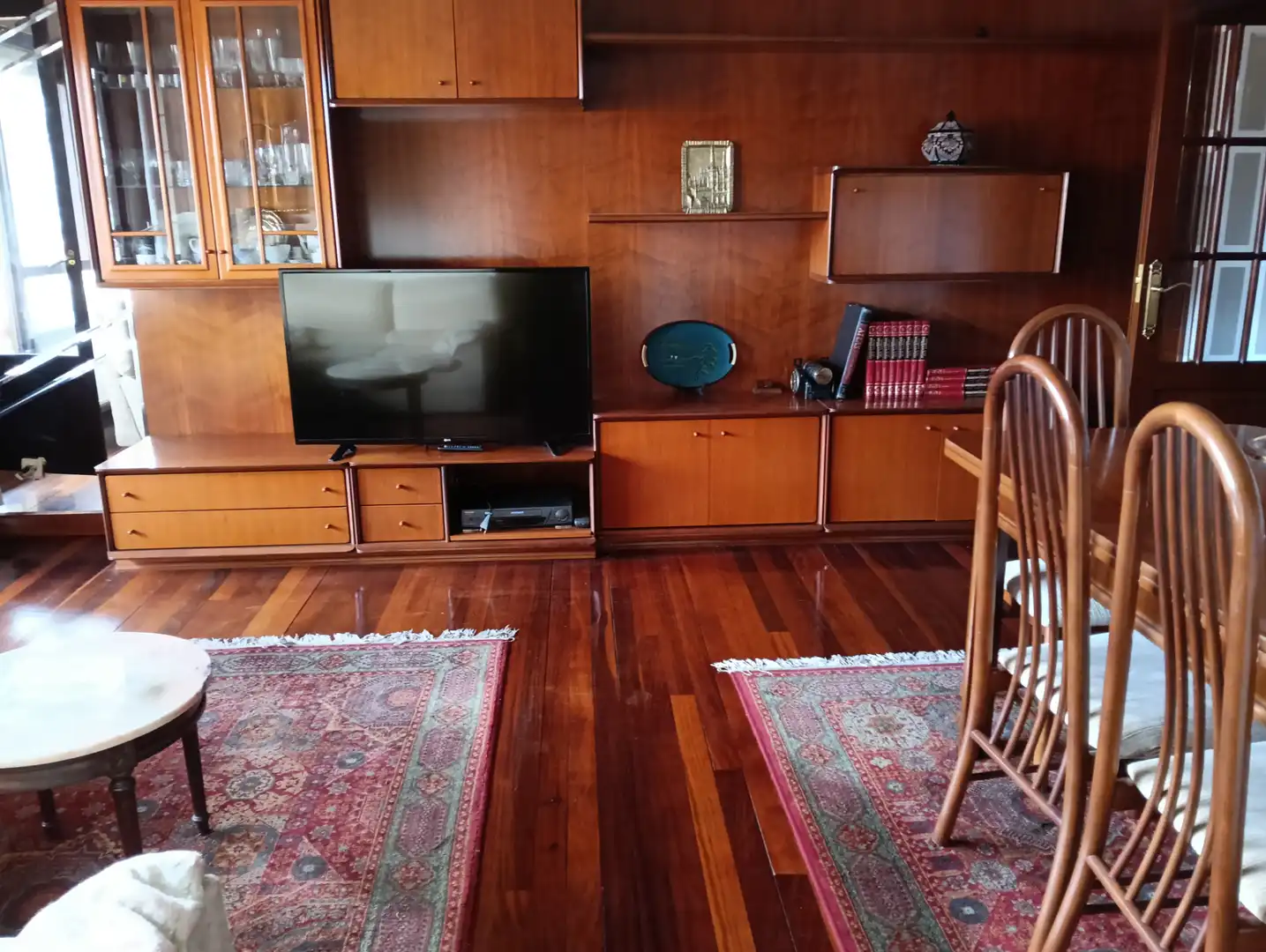 Sala d'estar de Pis en venda en Bilbao  amb Calefacció i Terrassa
