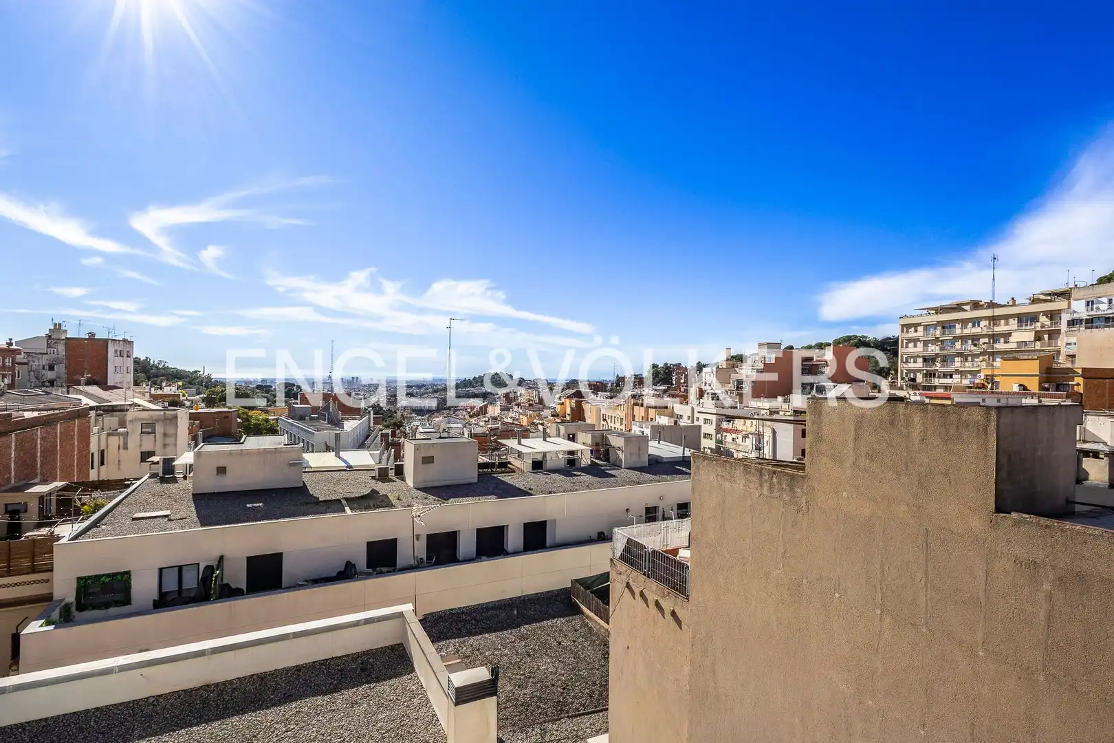Exterior view of Duplexes for sale in Barcelona  with Air Conditioner, Heating and Parquet flooring