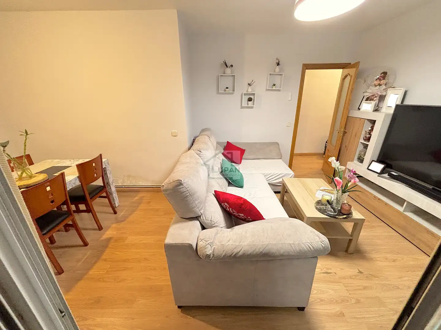 Sala de estar de Piso en venta en Collado Villalba con Calefacción, Parquet y Terraza