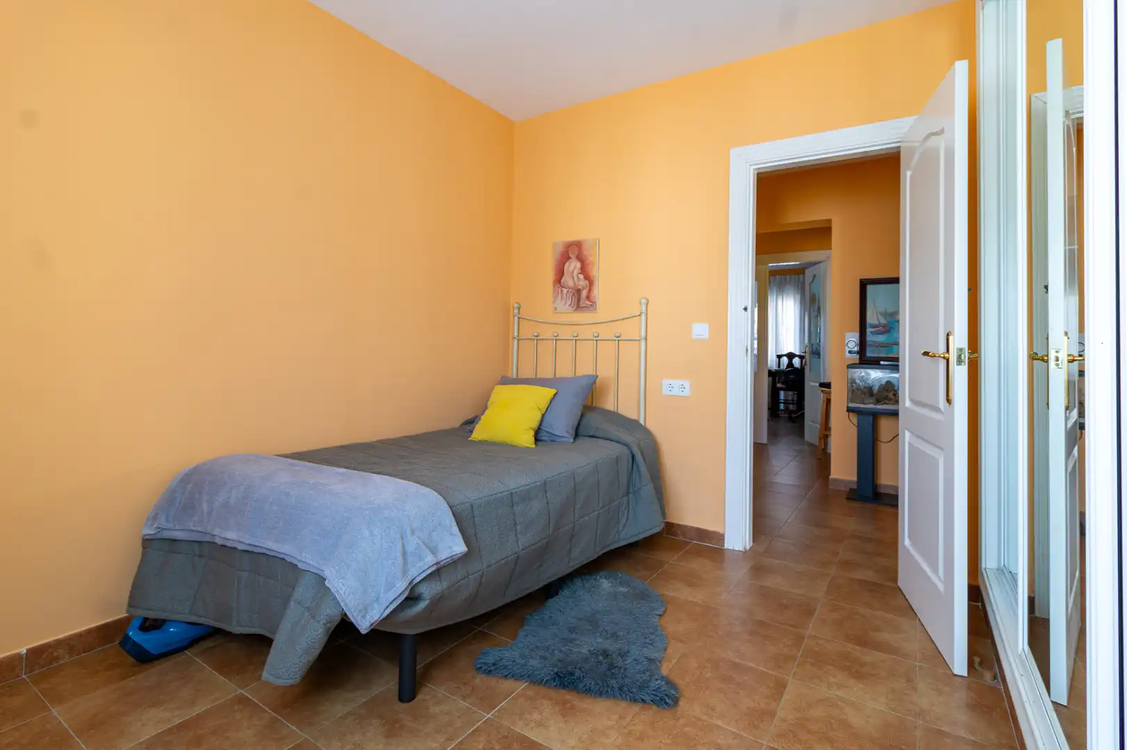 Habitación de Casa o chalet en venta en Bollullos de la Mitación con Aire acondicionado, Calefacción y Jardín privado