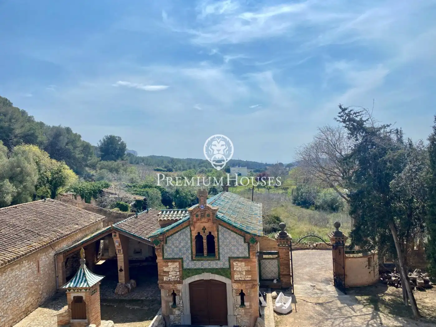 Terrace of Country homes for sale in Sant Pere de Ribes  with Private garden, Storage room and Balcony