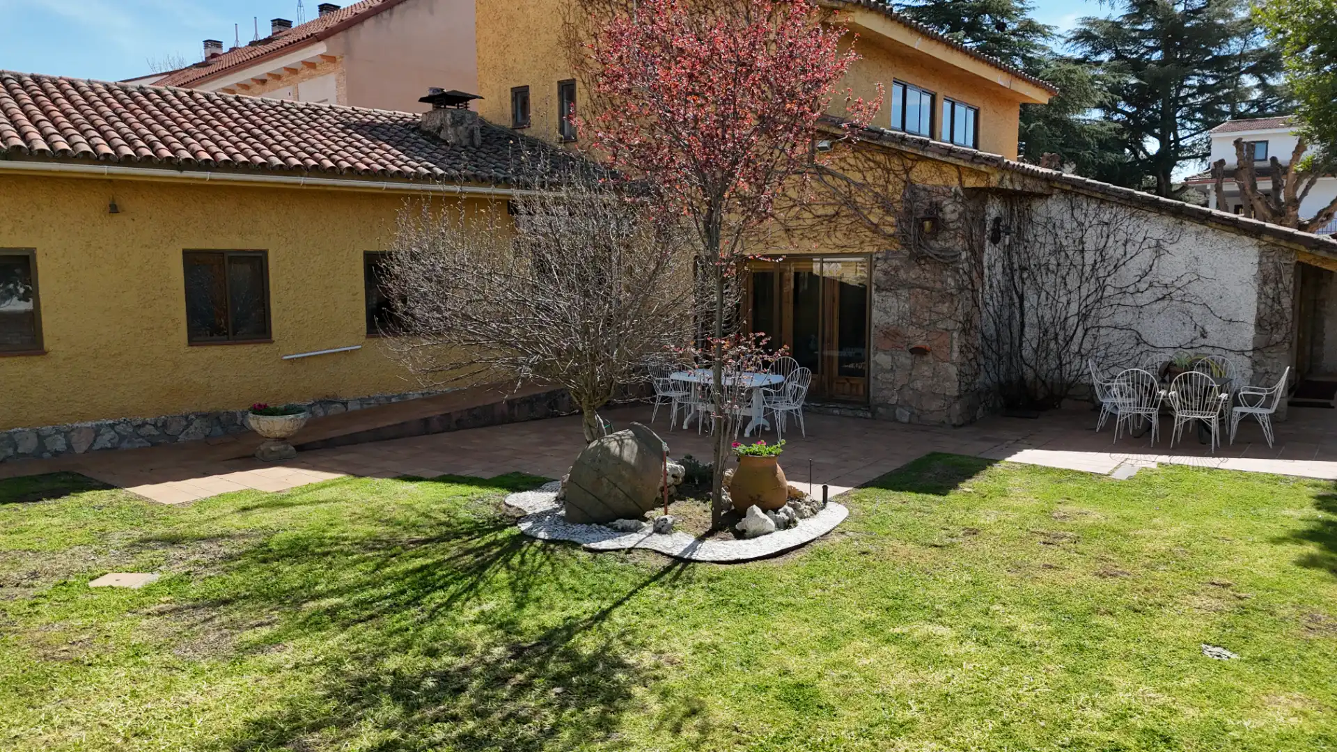 Jardí de Casa o xalet en venda en Talamanca de Jarama amb Calefacció, Jardí privat i Forn