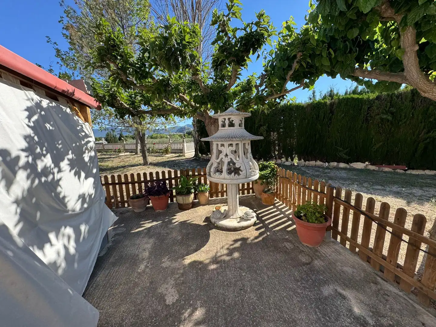 Jardín de Casa o chalet en venta en Onil con Aire acondicionado, Jardín privado y Piscina