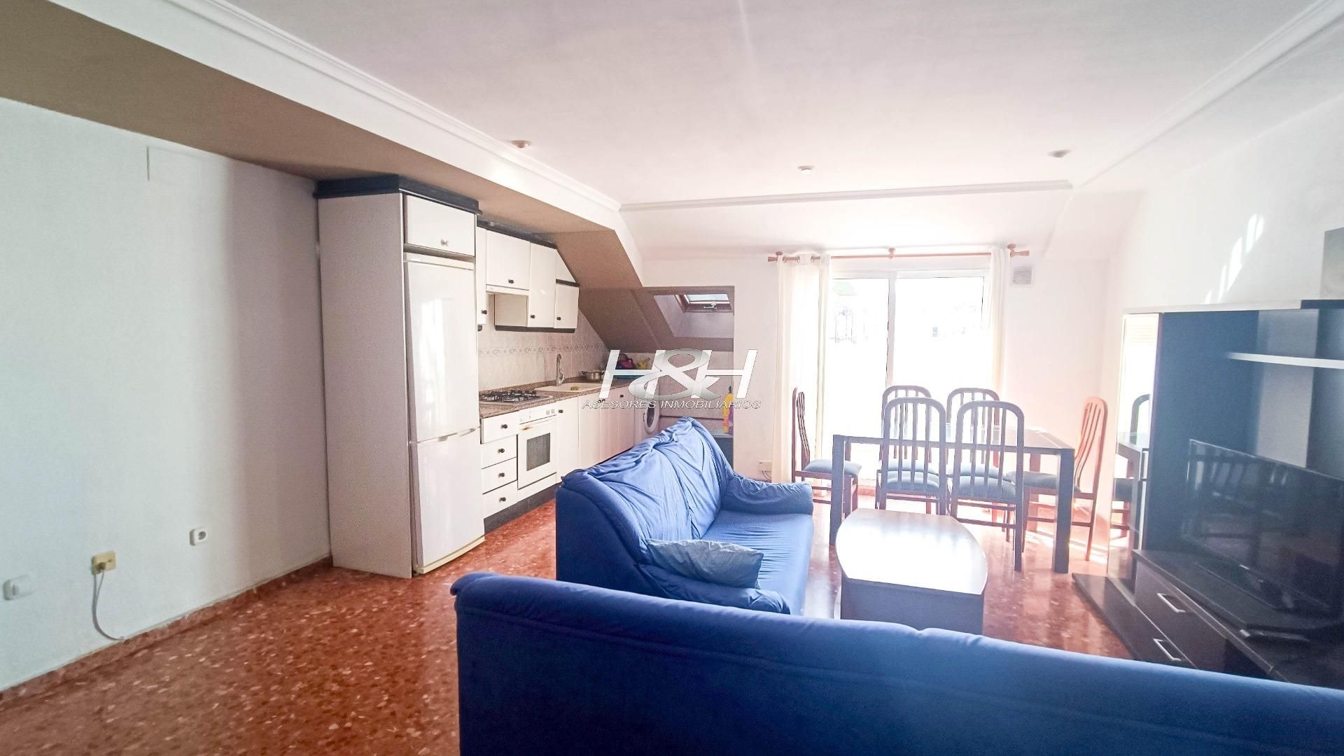 Living room of Attic for sale in Burjassot  with Terrace and Balcony